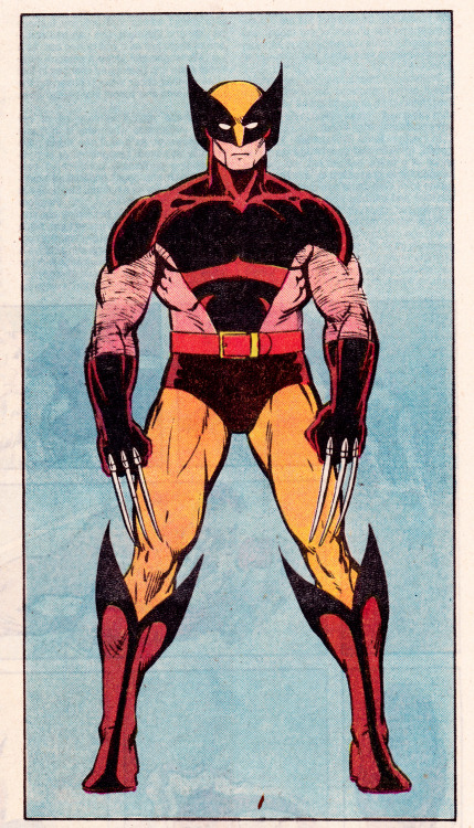 thecomicsvault:  WOLVERINE By Paul Smith Real Name: LoganOccupation: Adventurer, captain in the Canadian armed forcesAliases: Weapon XGroup Affiliation: X-MenPowers: Wolverine is is mutant who can heal much faster than normal humans. His skeleton is fused