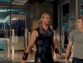 Thor In His Leather Sub-armor // Avengers: Age Of Ultron (2015)
