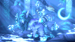 ambrosine92:  Meanwhile between HotS games… This was is an old test animations that I didn’t bother to finish as it messed up and the water effect isn’t that friendly with loops. I gave it some more love and it turned out a little better atleast,
