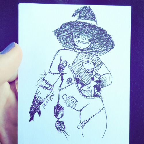 First week if inktober doodles! Going with a witchy theme.