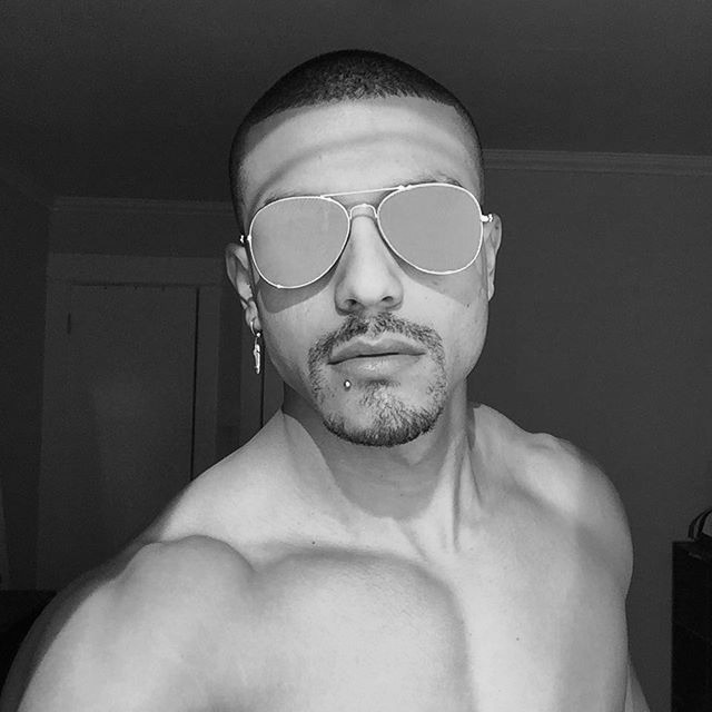 fyeahalexsanchez:  Alex Sanchez - Instagram selfies in black &amp; white 2015-16