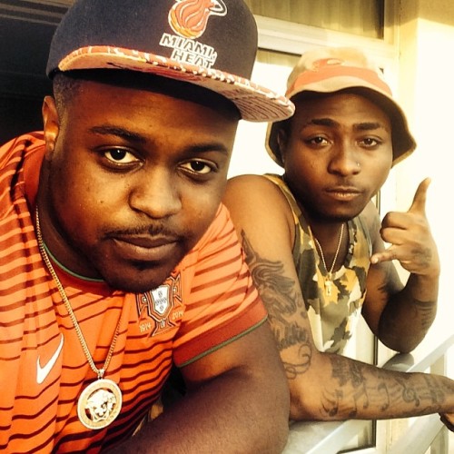 davido x his senior brother, Adewale Adeleke