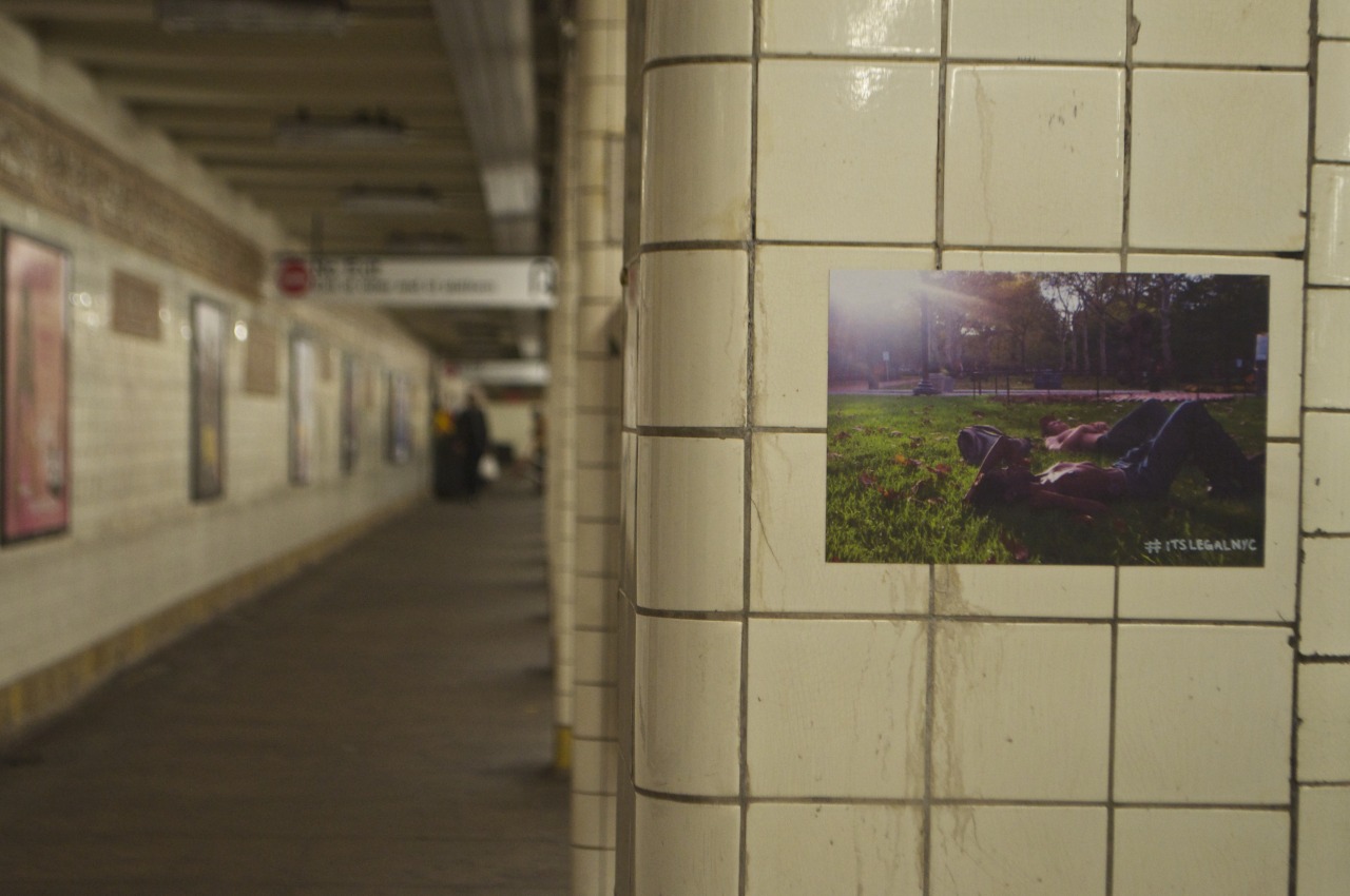 switchteams:  Another round of posts in the subway reminding the people of NYC and