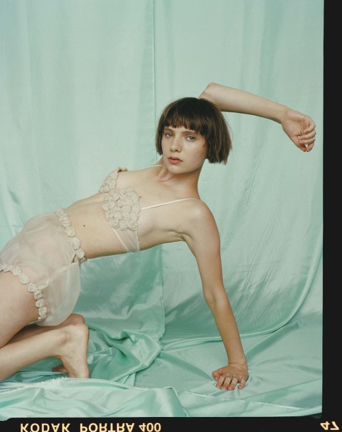 rebekahcampbellphoto:Bodies on Satin for Refinery 29 (Rebekah Campbell) “I love how much space I t