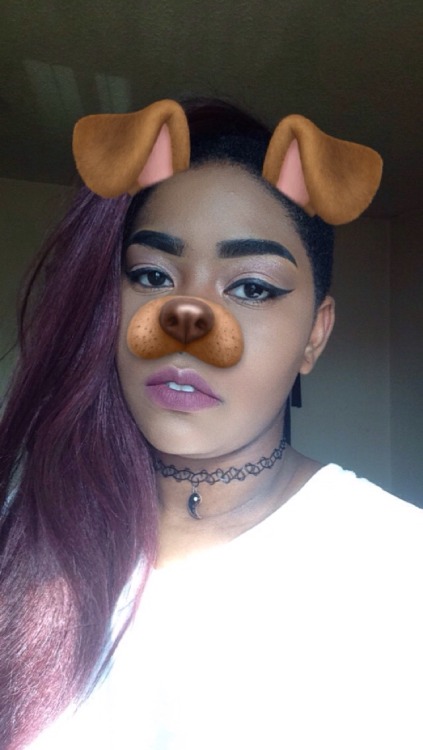 bustyspice:  pettypia:  Snapchat:zinghaaaa I hate the dog filter…. But it’s so cute wtf   