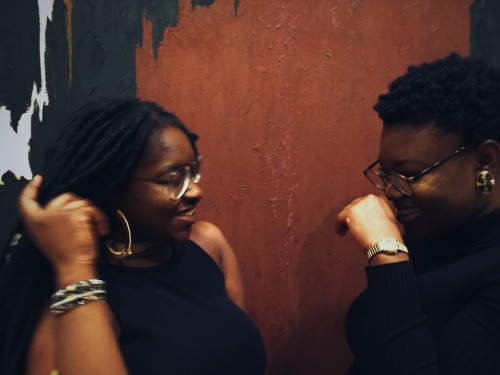 brown-princess: kingzainab:  a photoset of three black college girls.    