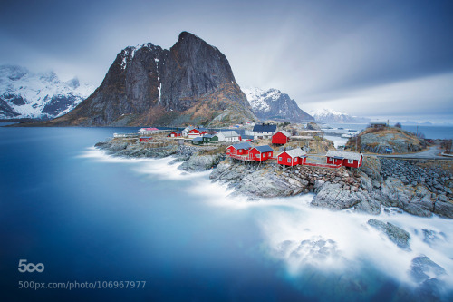 photography-col:  A stormy day in Hamnøy © by ilhan1077