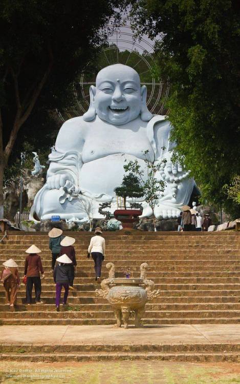 The Laughing Buddha of Dalat, Vietnam/ Kav Dadfar