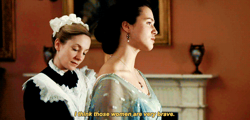 stewartmary:Edith: She’ll be on about the vote in a moment.Sybil: If you mean do I think women shoul