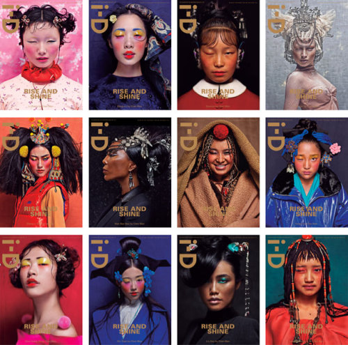 chocolate-gurls:  i-D magazine i-D magazine Celebrates The Year of the Dragon, or Chinese New Year, with these amazing fashion portraits, photographed by China’s avant-garde fashion photographer Chen Man. 