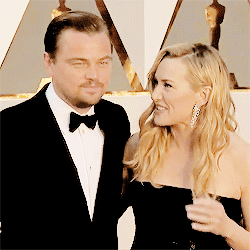 sft425:  kibosh-josh-mahgosh:  idealfry:  tristenblewart:  Leo &amp; Kate arriving