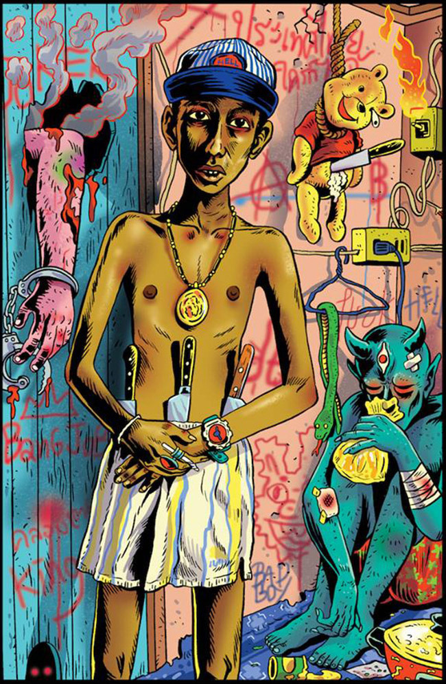yellowmenace:  ARTIST: Puck ไตรภัค สุภวัฒนา Tripuck Supawattana