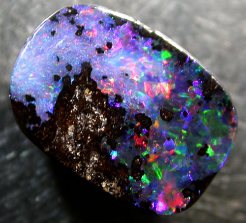 Porn photo mineralists:  Boulder Opal 