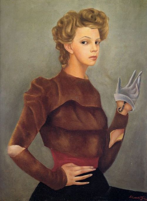 Leonor Fini - Autoportrait au scorpion (1938)
