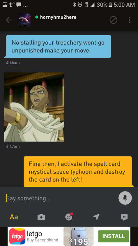 bestduelistofthemall: bestduelistofthemall:   bestduelistofthemall:   bestduelistofthemall:   bestduelistofthemall:   This should be fun     Censored to remain age appropriate   Update:   Another update:      Aleays knew something was up with Shada  