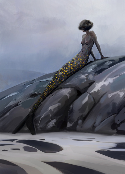 scatteringsoforpheus:Mermaid by AndrewSonea