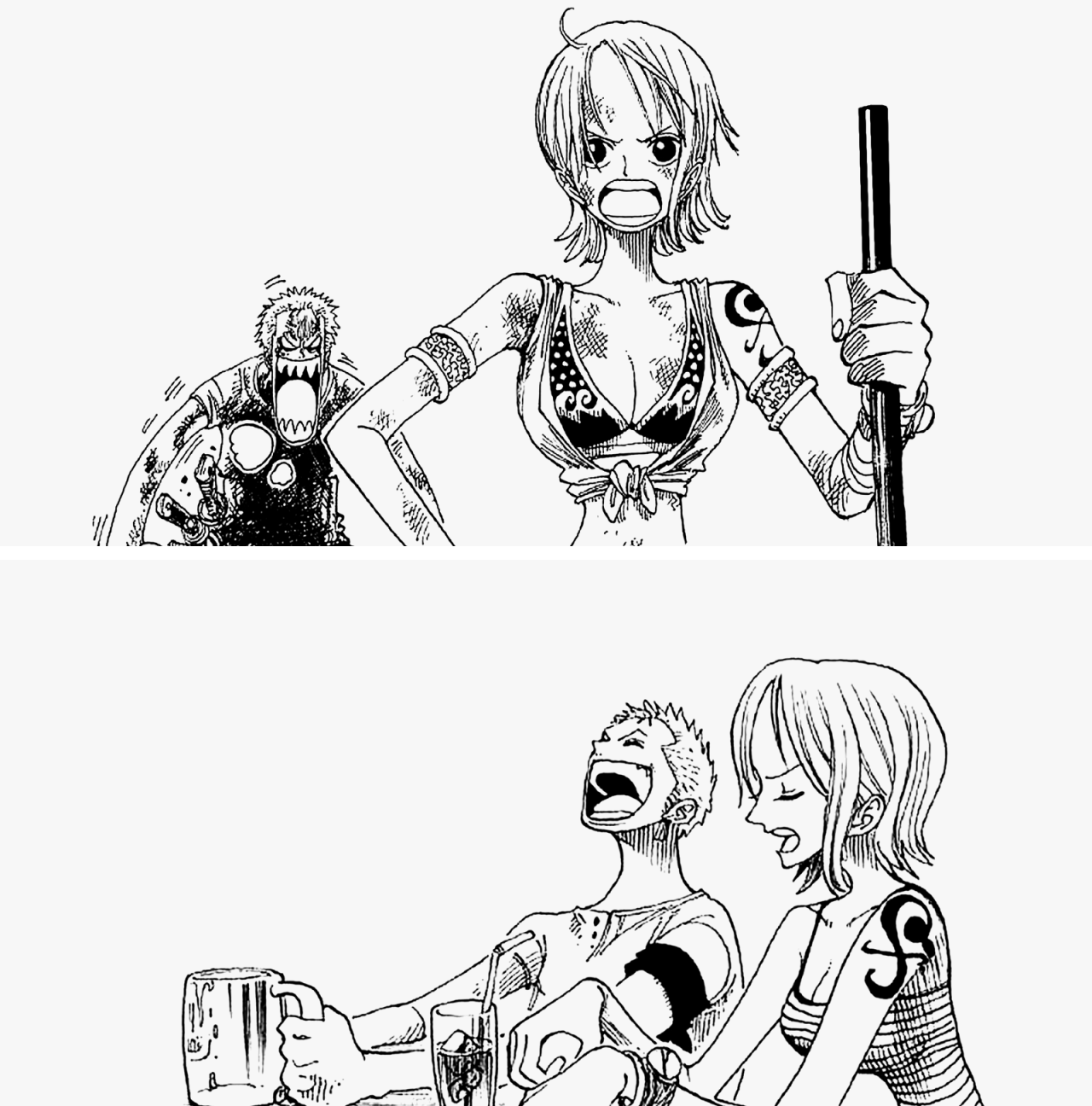 Zoro Understands Luffy Zoro And Nami Throughout The Years Requested By