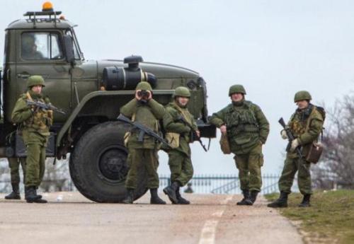 historicaltimes:  Russian troops in Crimea, Feb-Mar 2014 