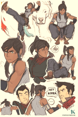 ctchrysler:  “HEY KORRA.” Drawn