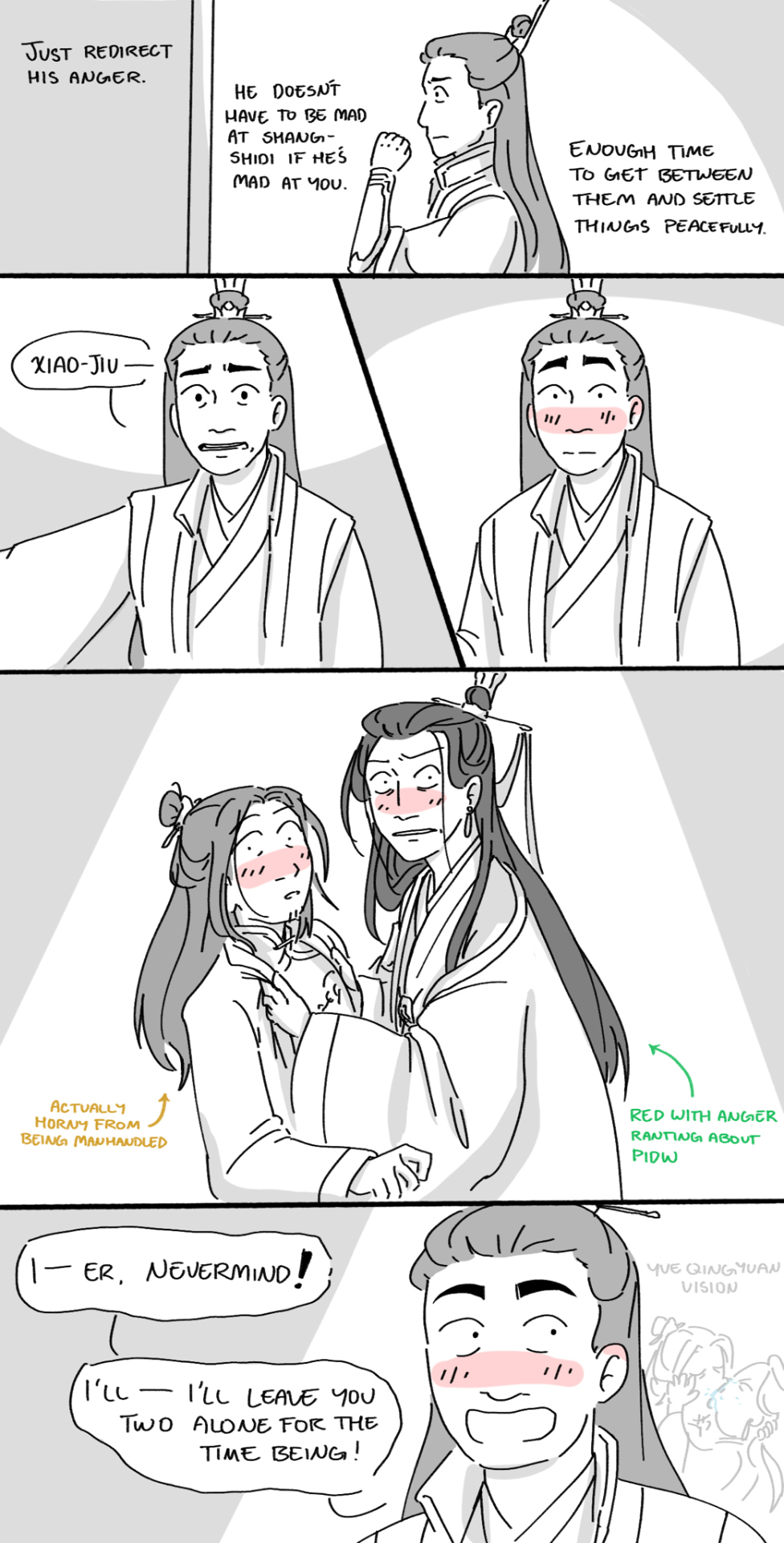 Doodles For Shang Qinghua's Reincarnation Survival Guide While Im Free From Classes For A Bit