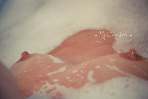 myclassywife:  Lovely nipples!