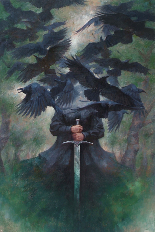 bbcamerica:John Uskglass by SidharthChaturvedi The Raven King, from Jonathan Strange and Mr Norrell.