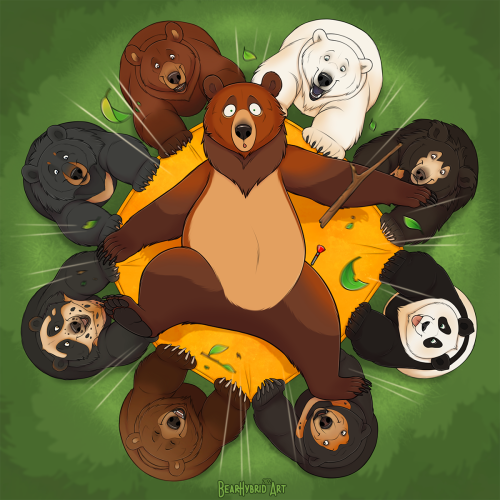 bearlyfunctioning: Here’s to 7 years of TheBearMinimum!  A ‘trust’ fall with