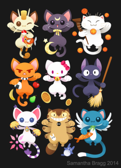 sam-bragg:  Maneki-Nekos All of my favorite