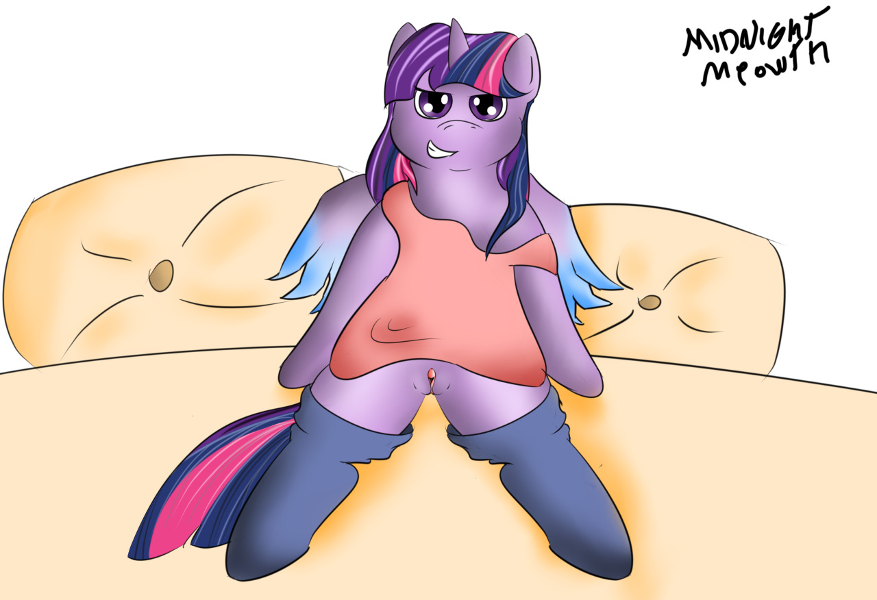 artydirtybox:  a little drawing to cold blood twilight sparkle  Socks and droopy
