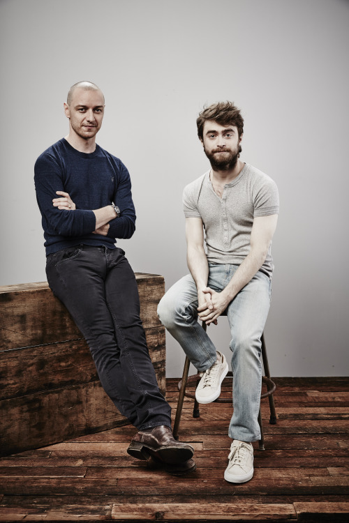 James McAvoy w/ Daniel Radcliffe by Maarten de Boer, July 2015 [HQ×31] pt.5