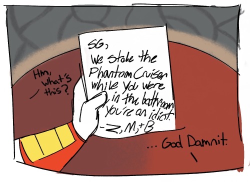 Old Haphazardly Done Lil Comic Thingy 