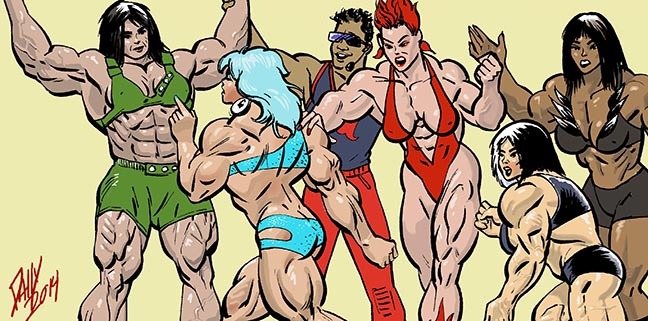 Muscle comics female growth Stronger Girls