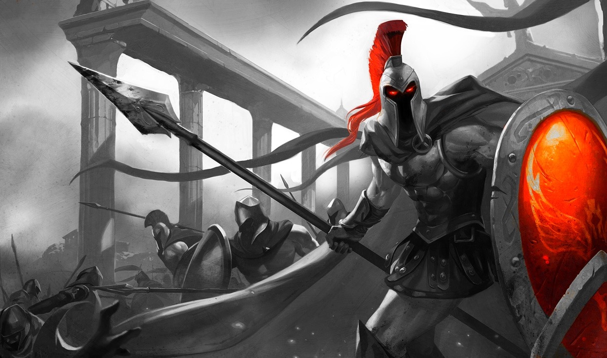 Monochromatic Splash Art: Classic Pantheon by AODRG 