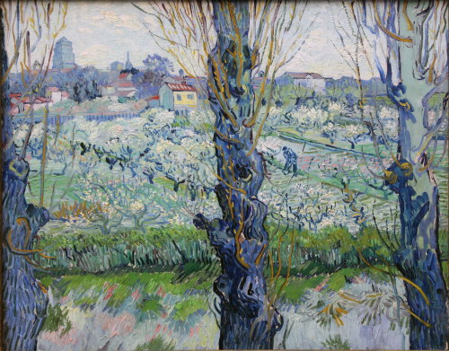 Painting of the Day | 05.02.2016View of Arles (Flowering Orchards) by Vincent Van Gogh (1889)