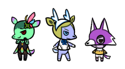 undotrois:  i want bravely-themed villagers
