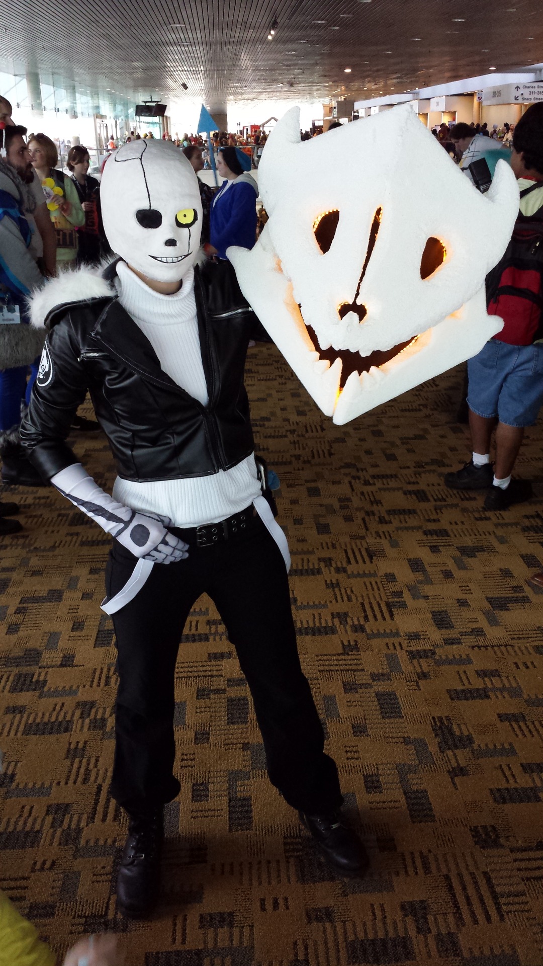 laundrysketchpile:  jackscarab:  Otakon 2016 Cosplay: Undertale Friday (1/3).The