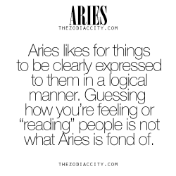 zodiaccity:Zodiac Aries Facts. For more
