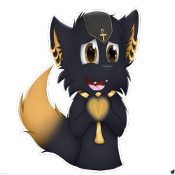 cloufypaws:3 new telegram stickers to add