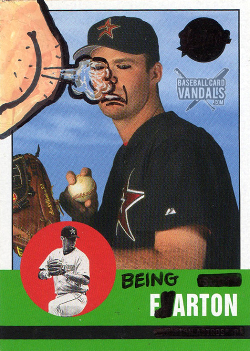 baseballcardvandals:Ewww…smells like Aunt Greta’s green bean casserole.Own this BCV Original.