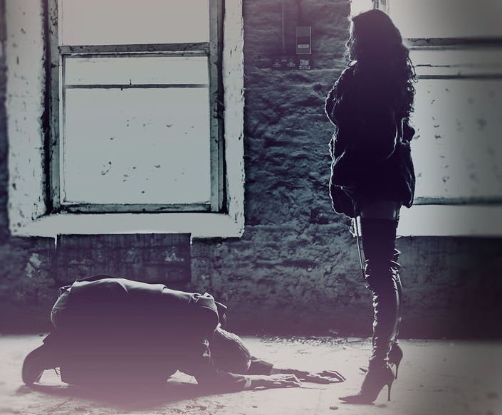 daddyslittlekittyll:  Complete Surrender. The feeling of it was something I would