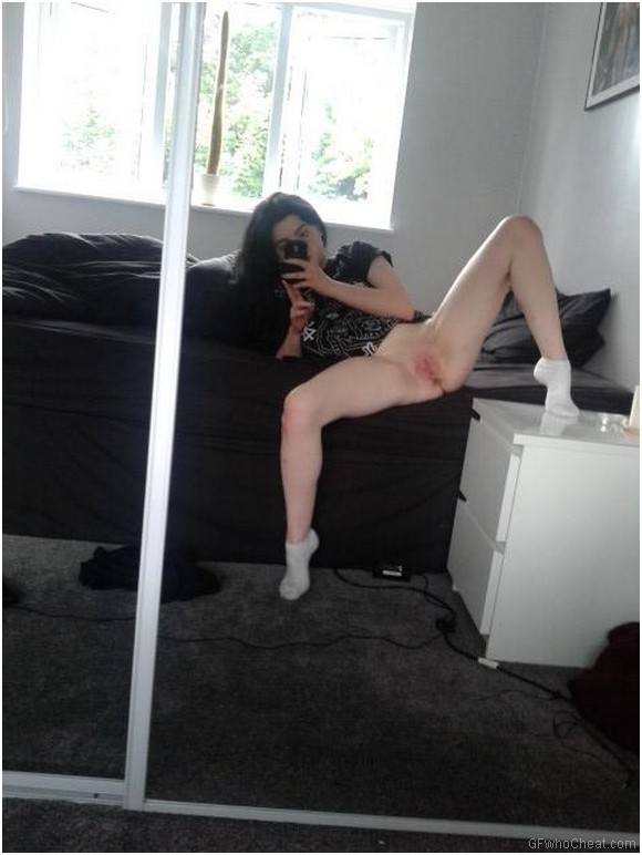shooting-myself:  new angle for my selfies, like it?