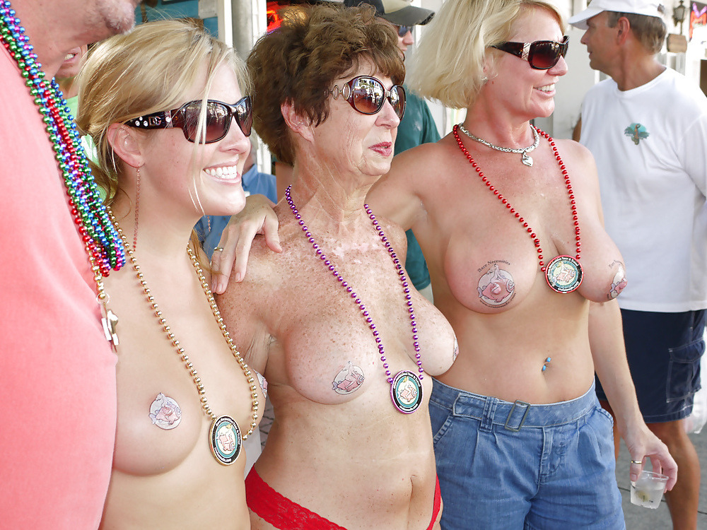 momanddaughtershowing:  Dont forget about topless Tuesdays  dont be shy submit your