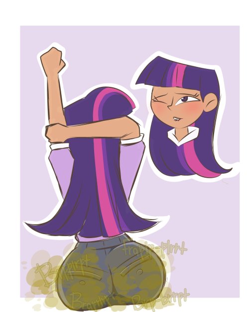pantspoopingpooters:Farting Human Twilight Sparkles by ThePervySage7 I know it’s a human version of 
