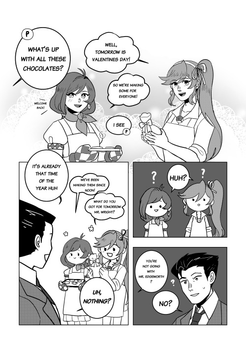  Now that i’m allowed to post this, here is my short Phoenix/Edgeworth comic entry for “