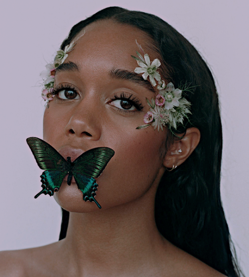 y-ennefers: Laura Harrier by Angelo Pennetta for W Magazine (2019)