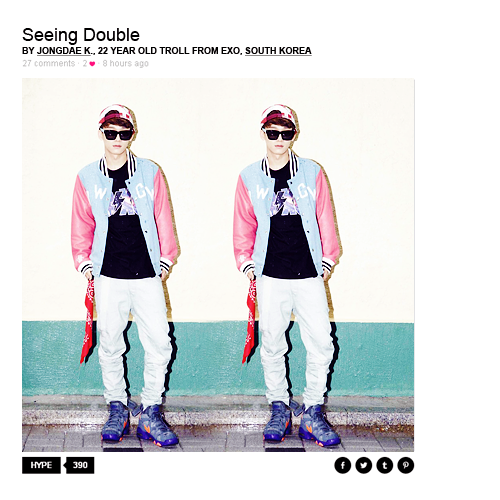  WHAT IF: EXO WAS ON LOOKBOOK [3/4]    