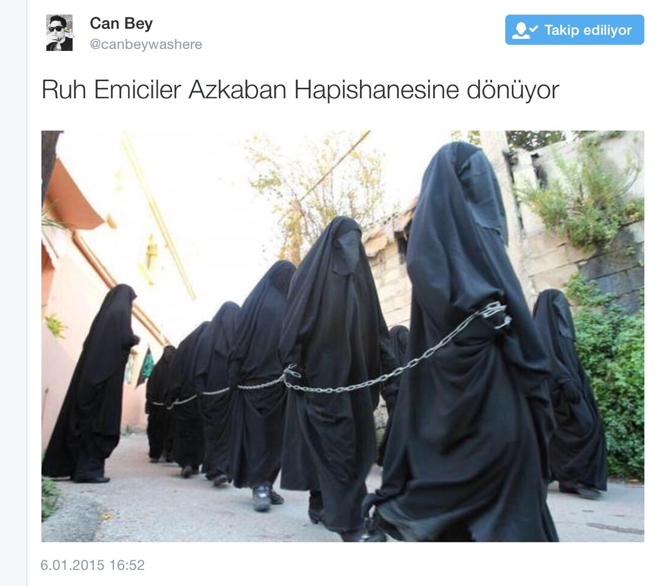 Zalim bi espri ama kahretsin çok komik