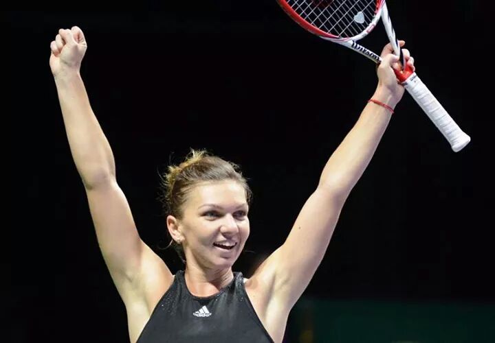 Tennis simona halep breasts