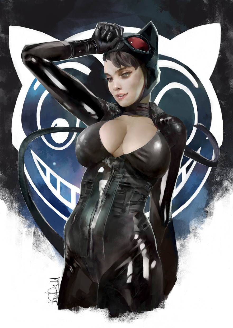 art-of-cg-girls:  2015-catwoman by Vandrell  