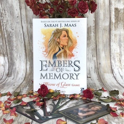  Today is the official publication day for Embers of Memory: A Throne of Glass Game and we’re so exc